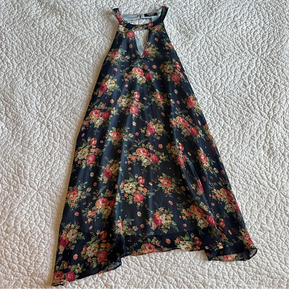 Floral mini dress